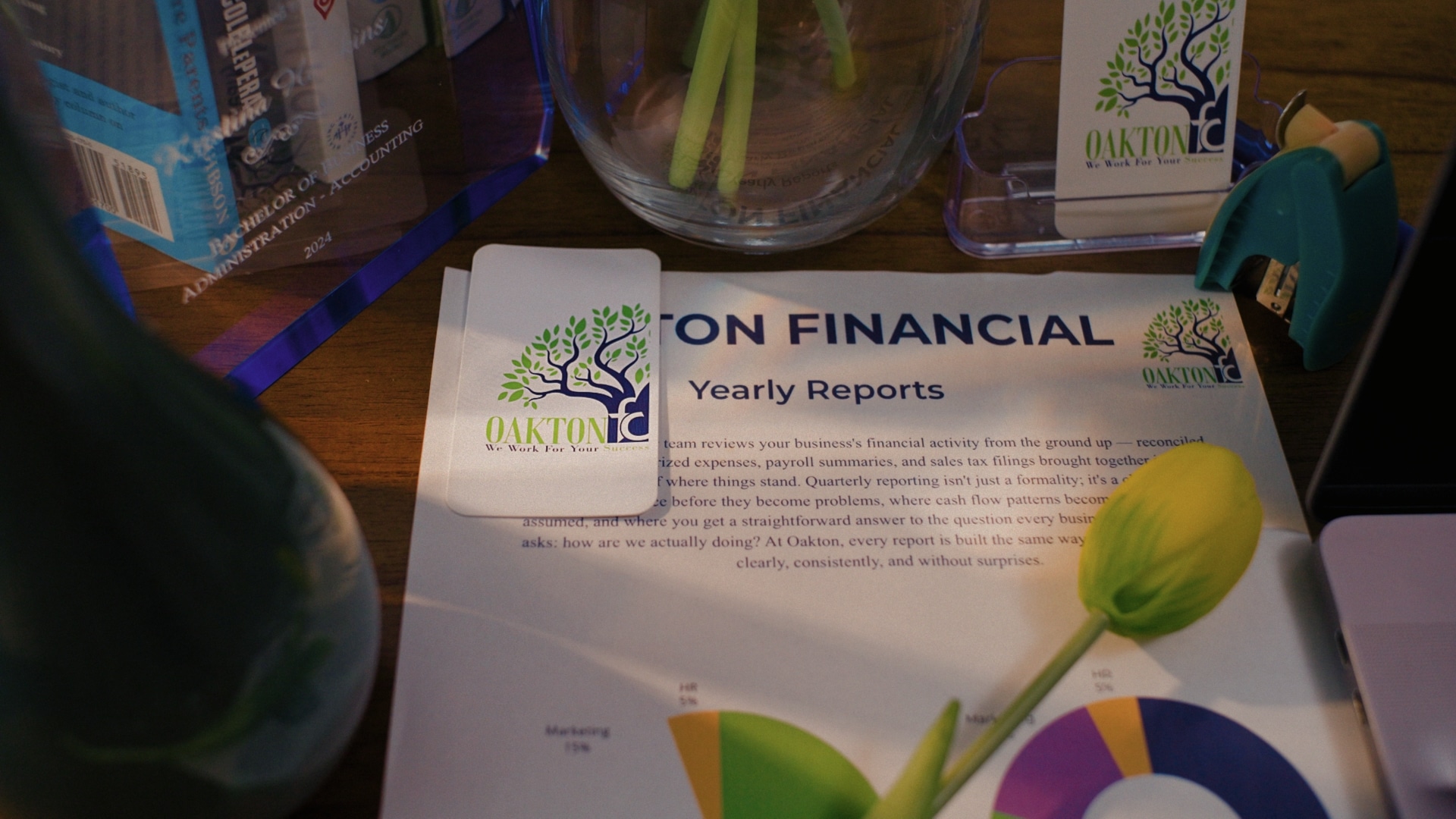 Oakton business letters